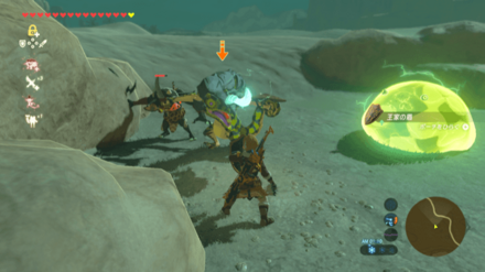 シビレリザルフォスの場所画像