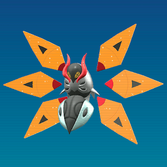 テツノドクガ通常色