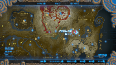 飛行型ガーディアンの場所マップ