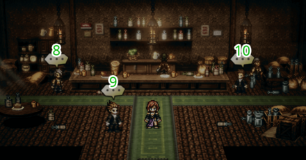 ヴィクターホロウ -旧市街- フィールドコマンド