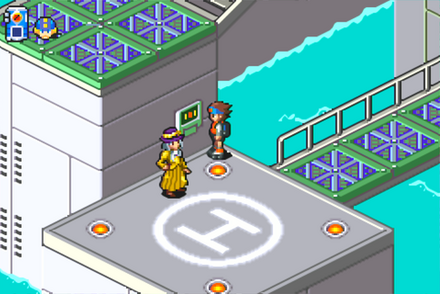 ヘリポートの電脳