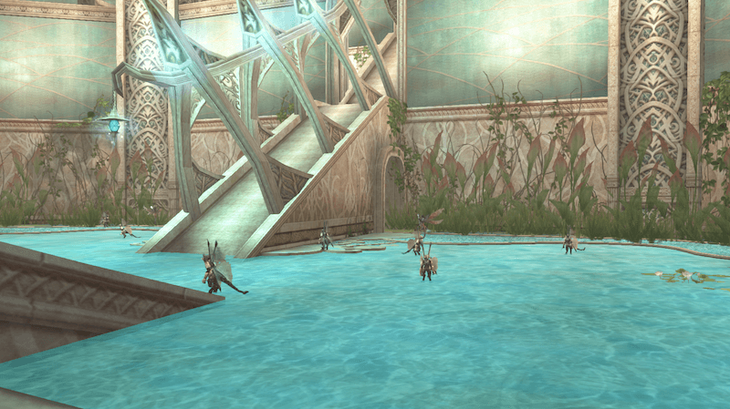 エヴァの水中庭園