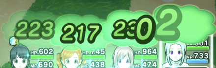 錬成前の回復量