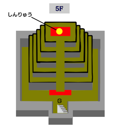 謎の塔5F