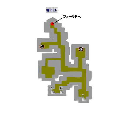 ノアニール西の洞窟地下1F