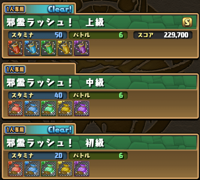 基本は上級を周回すべき