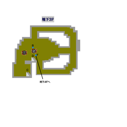 サマンオサ南の洞窟地下3F