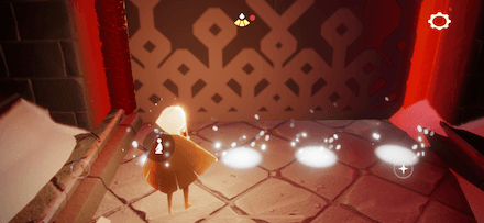 蝋燭に火を灯す