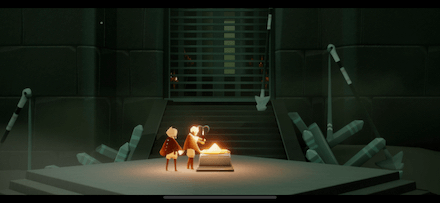 扉は火を灯せば開く