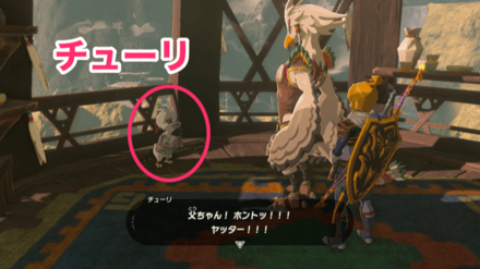 ブレワイのチューリ