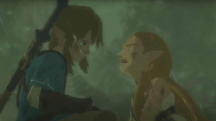 ブレワイのリンクとゼルダ