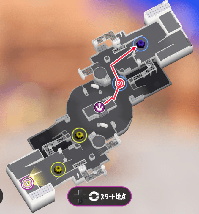 ナンプラー遺跡のガチホコマップ