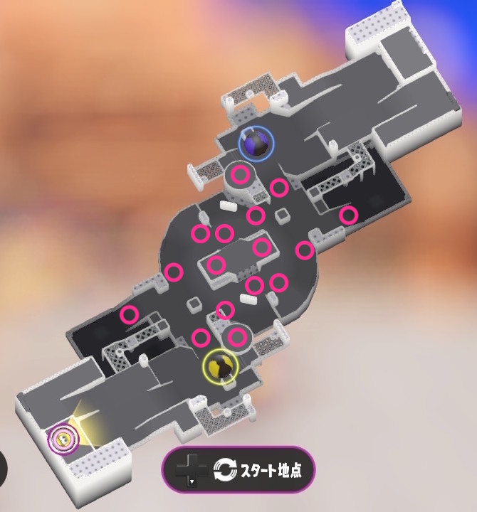 ナンプラー遺跡のガチアサリマップ