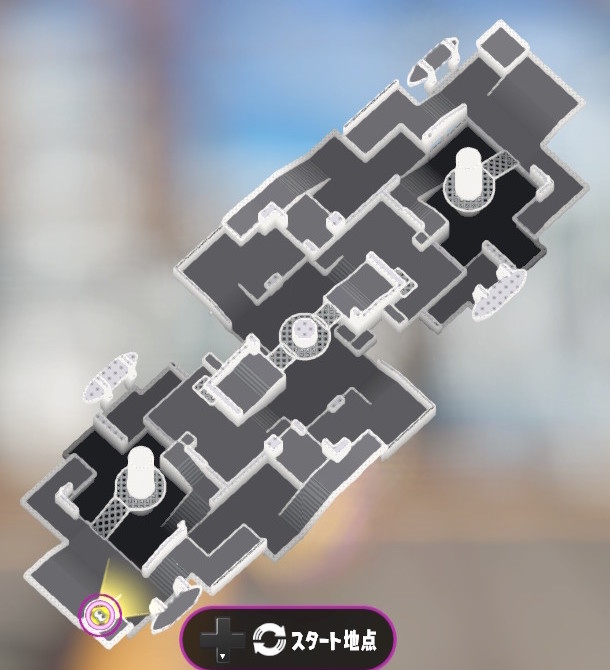 マンタマリア号のナワバリバトルマップ