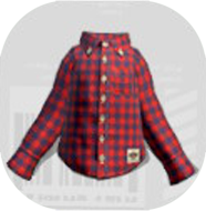 ギンガムチェックアカ画像