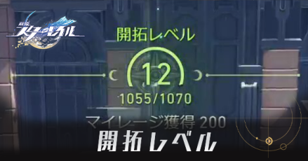 開拓レベル