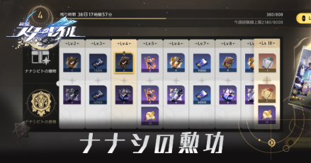 ナナシの勲功