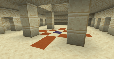 柄の下を掘るとチェストがある