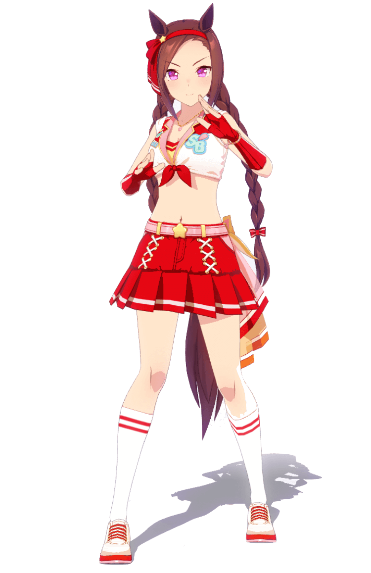 サクラバクシンオーの立ち絵