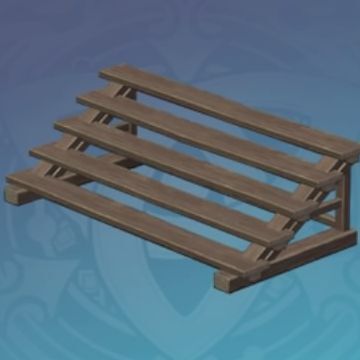 木製の汎用階段の画像