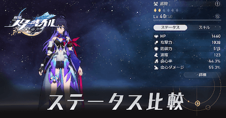 ステータス比較