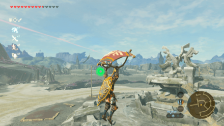 ブレワイのハイラル城下町中央広場