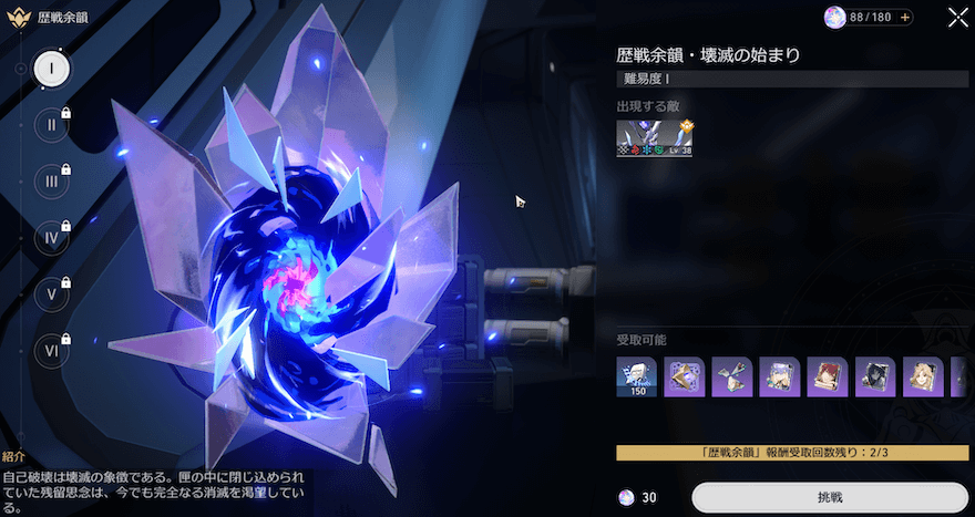 歴戦余韻の概要