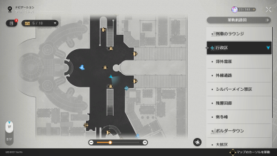祖先のドリルの場所マップ