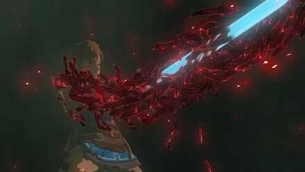 リンクの右腕が負傷