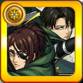 長年の戦友 ハンジ・ゾエ&リヴァイ兵士長の画像