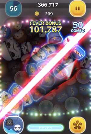 フリックした方向を消す