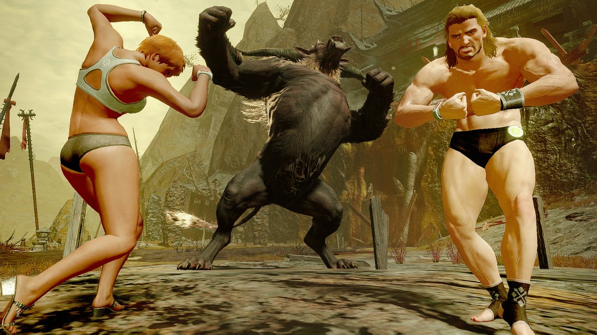 烈禍襲来：獅子が魅せる肉体美