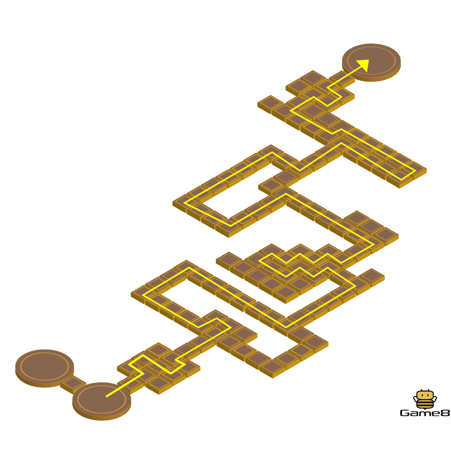 しんぱんの木の電脳1のマップ