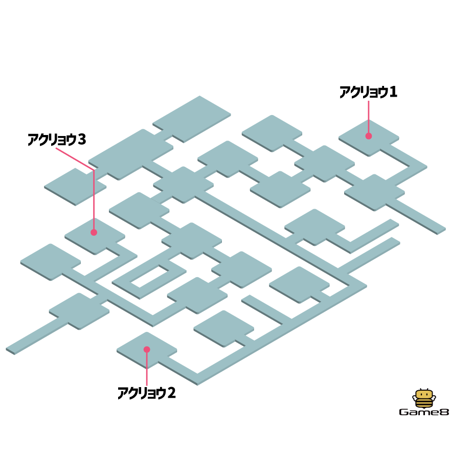 パビリオンの電脳4のマップ