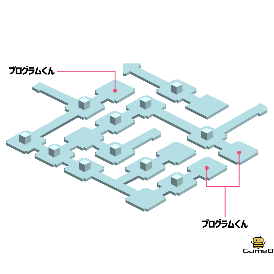 ロボせいぎょPCの電脳1のマップ