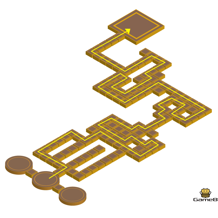 しんぱんの木の電脳3のマップ