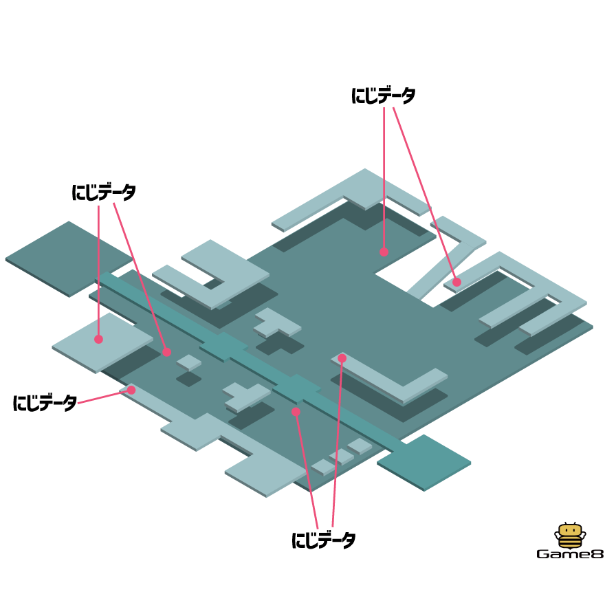 パビリオンの電脳3のマップ