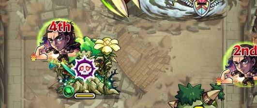 ドクロを倒すとHWが展開