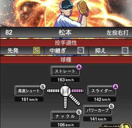 様々な球種を体験できる投手がおすすめ