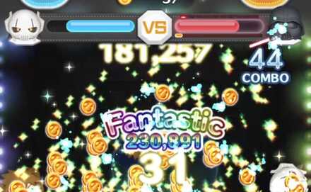 ツムを消してHPを減らす