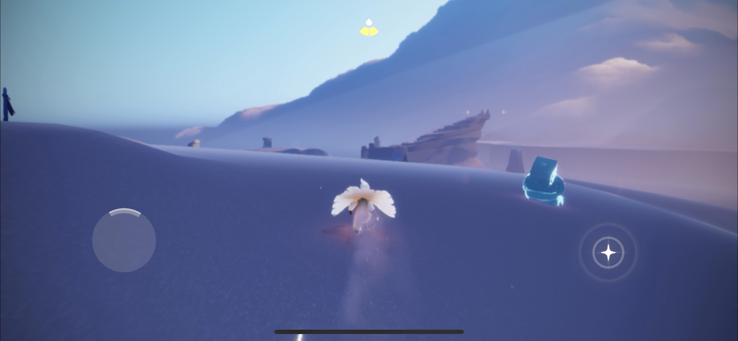 砂丘中央の階段