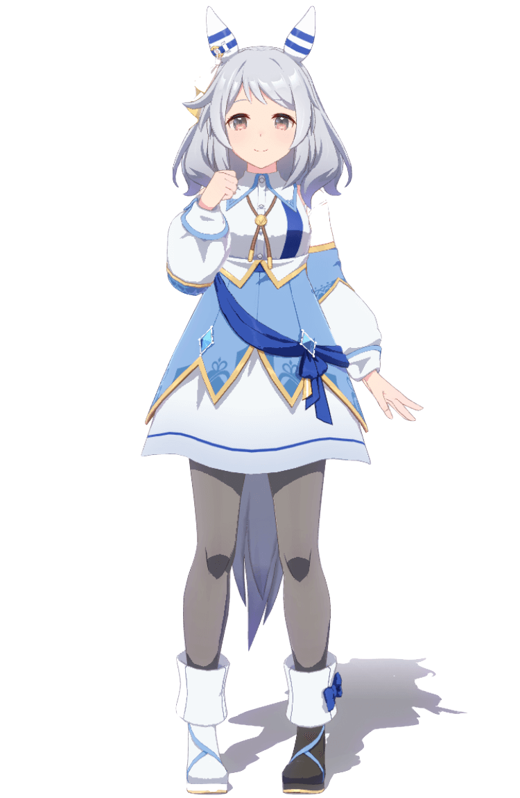 ヒシミラクルの立ち絵