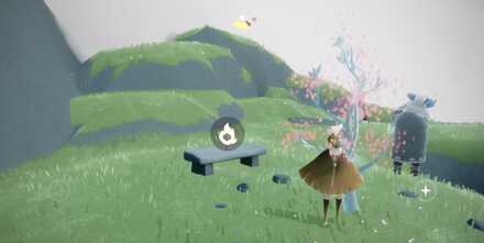 若木を見つけたら若木付近に60秒間留まる