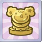 きいろワイルドさんの像