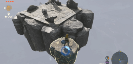 落下遺跡にモドレコを使用