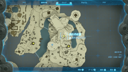 古びた防寒着の入手場所マップ