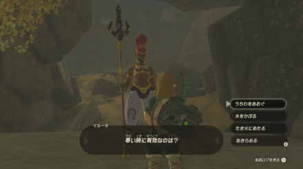 番人の問いに答える