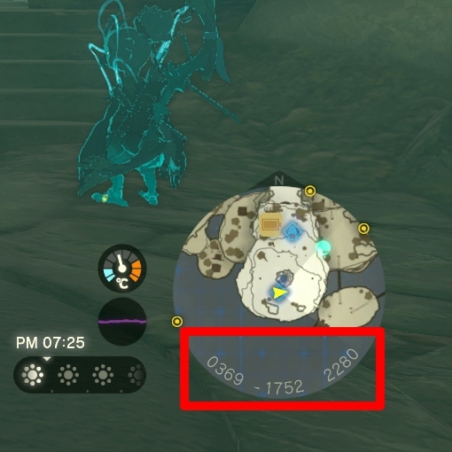 ミニマップ座標