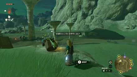 コログを友達のところへ連れていく