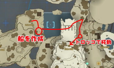 池辺の洞窟から採掘の洞窟まで